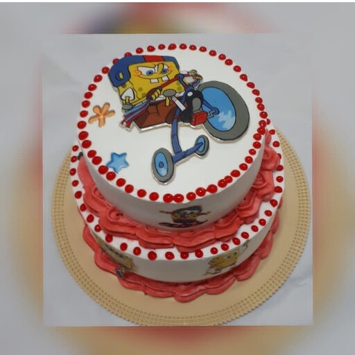 کیک تولد باب اسفنجی