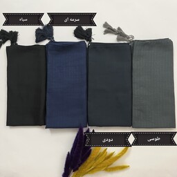 روسری نخی طرح لوزی  در 7 رنگ قواره بزرگ 120 نخی  دور دوخت   ارسال رایگان