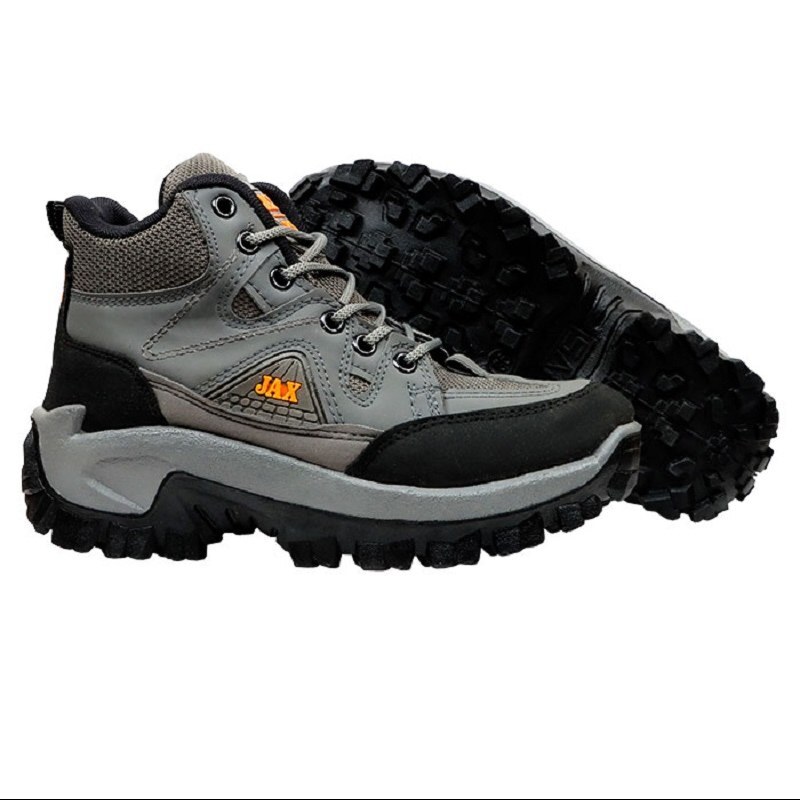 کفش کوهنوردی جکس کوهستان-jax  رنگ طوسی سایز 36 تا 44