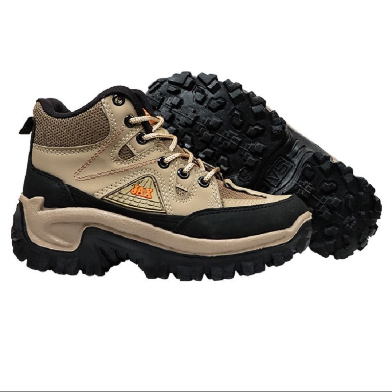کفش کوهنوردی جکس کوهستان-jax  رنگ خاکی سایز 36 تا 44