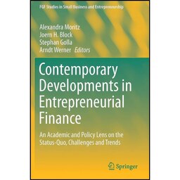 کتاب زبان اصلی Contemporary Developments in Entrepreneurial Finance