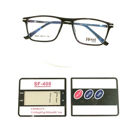 عینک طبی اسپرت کایوچویی دسته فلزی فنر دار با قابلیت تعویض عدسی های جدید نمره دار همراه با جلد و دستمال عینک محافظ 