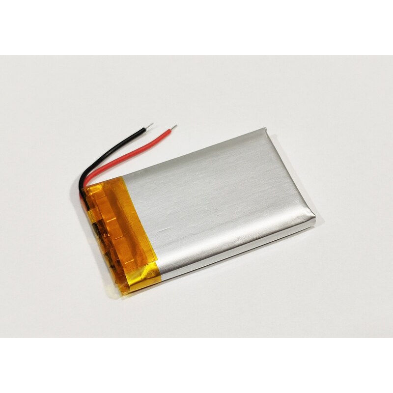 باتری قابل شارژ لیتیوم پلیمر 450 میلی آمپر - برند مکس سل - 44x25x5mm