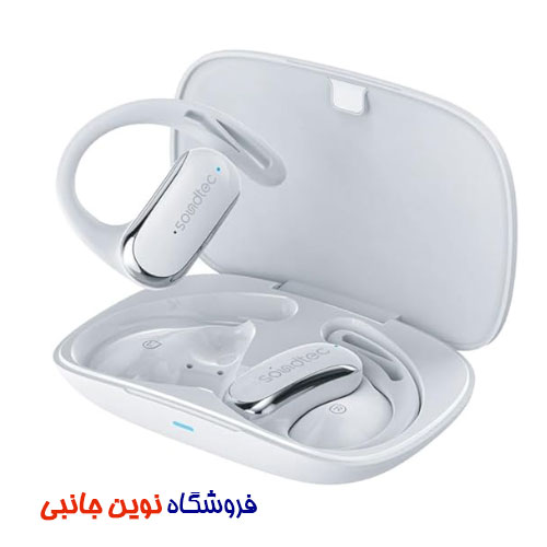 هندزفری ایرپاد بلوتوثی پرودو مدل Air Beat ا Porodo Soundtec Air Beat Open-Ear Wireless Earbuds (تک / عمده)