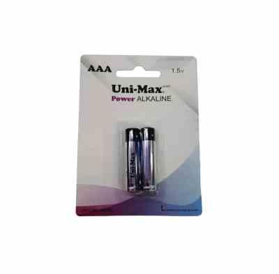 باتری نیم قلمی آلکالاین UNI-MAX