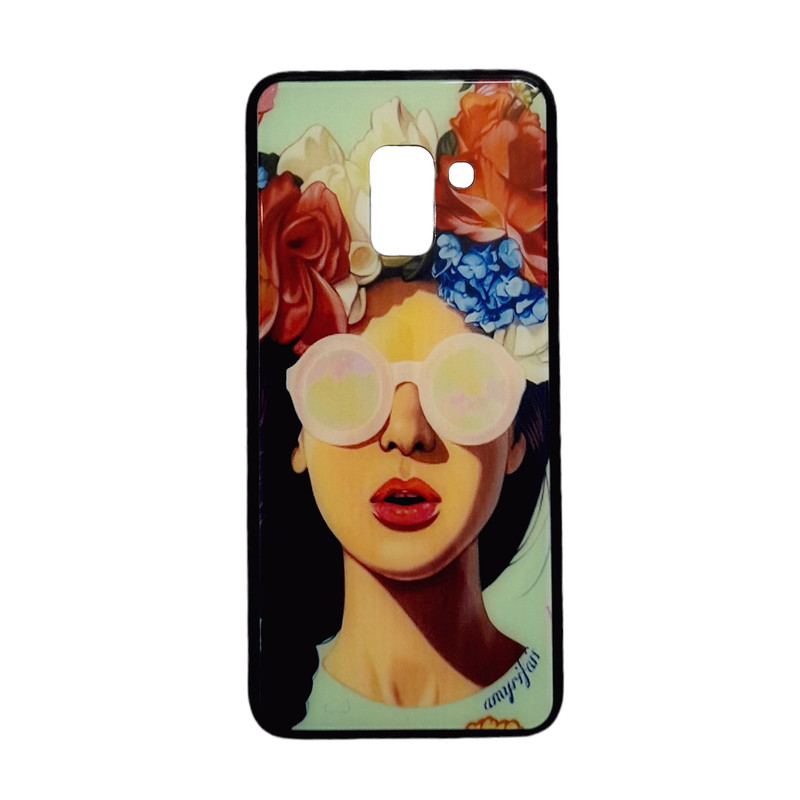 کاور طرح دختر کد 51 مناسب برای گوشی موبایل سامسونگ Galaxy J6 2018 مدل 1