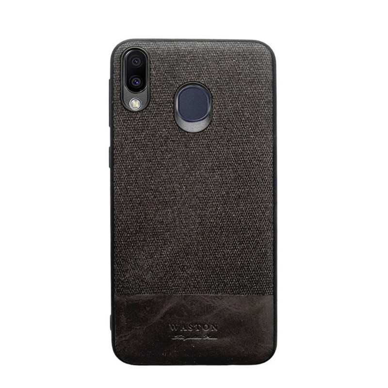 کاور طرح چرمی مدل m20 مناسب برای گوشی موبایل سامسونگ Galaxy M20مدل 1