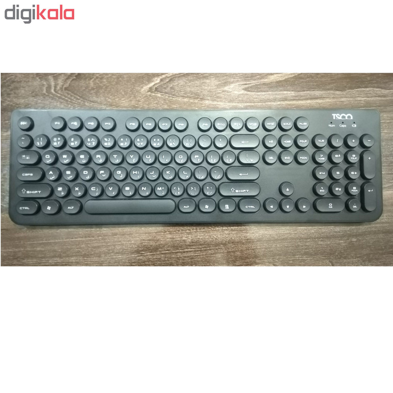 کیبورد بی سیم تسکو مدل TK 7001W