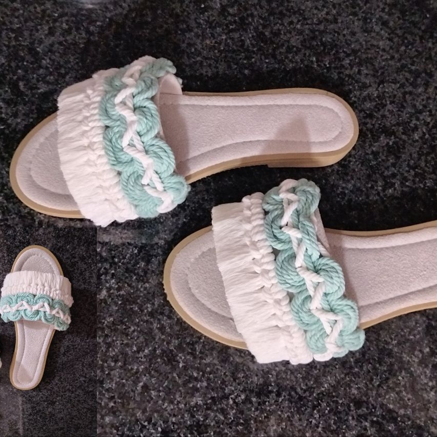 صندل مکرومه