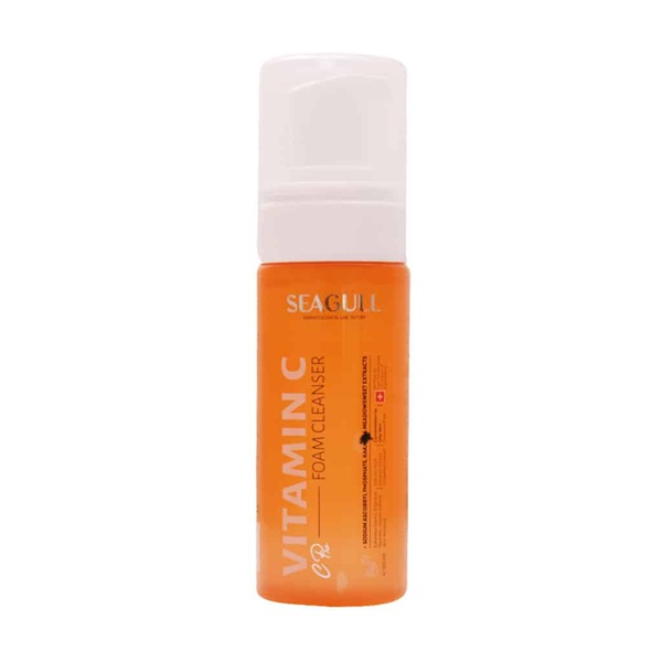 فوم شستشوی صورت ویتامین C سی گل مناسب پوست های چرب و آکنه دار 150 میلی لیتر | Seagull Vitamin C Purifying Foam Cleanser 
