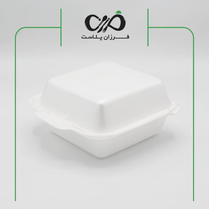 ظرف یکبار مصرف فوم همبرگری (400عددی)