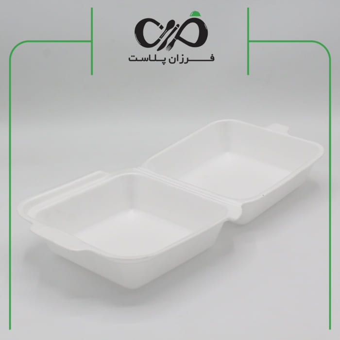 ظرف یکبار مصرف فوم همبرگری (400عددی)