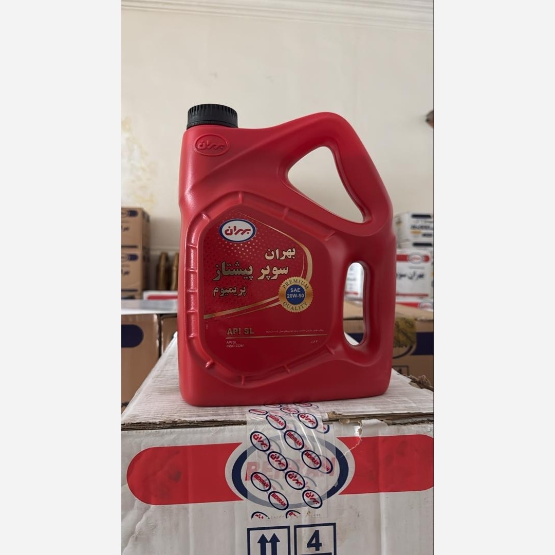 روغن موتور بهران سوپر پیشتاز 20W-50 sl پلاستیکی 