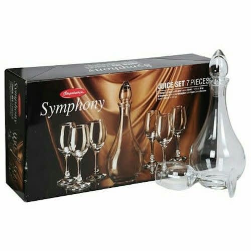 تنگ و جام عباسی پاشاباغچه بزرگ آبی Symphony Decanter