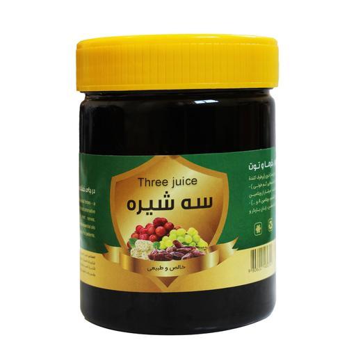 سه شیره توت و انگور و خرما 500گرمی
