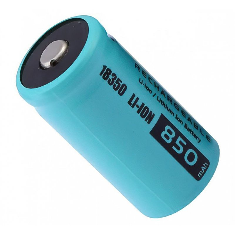 باتری شارژی 3.7 ولت 1100 میلی آمپر 18350 GS Power