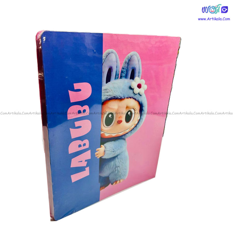 دفتر کلاسوری 100 برگ لبوبو labubu