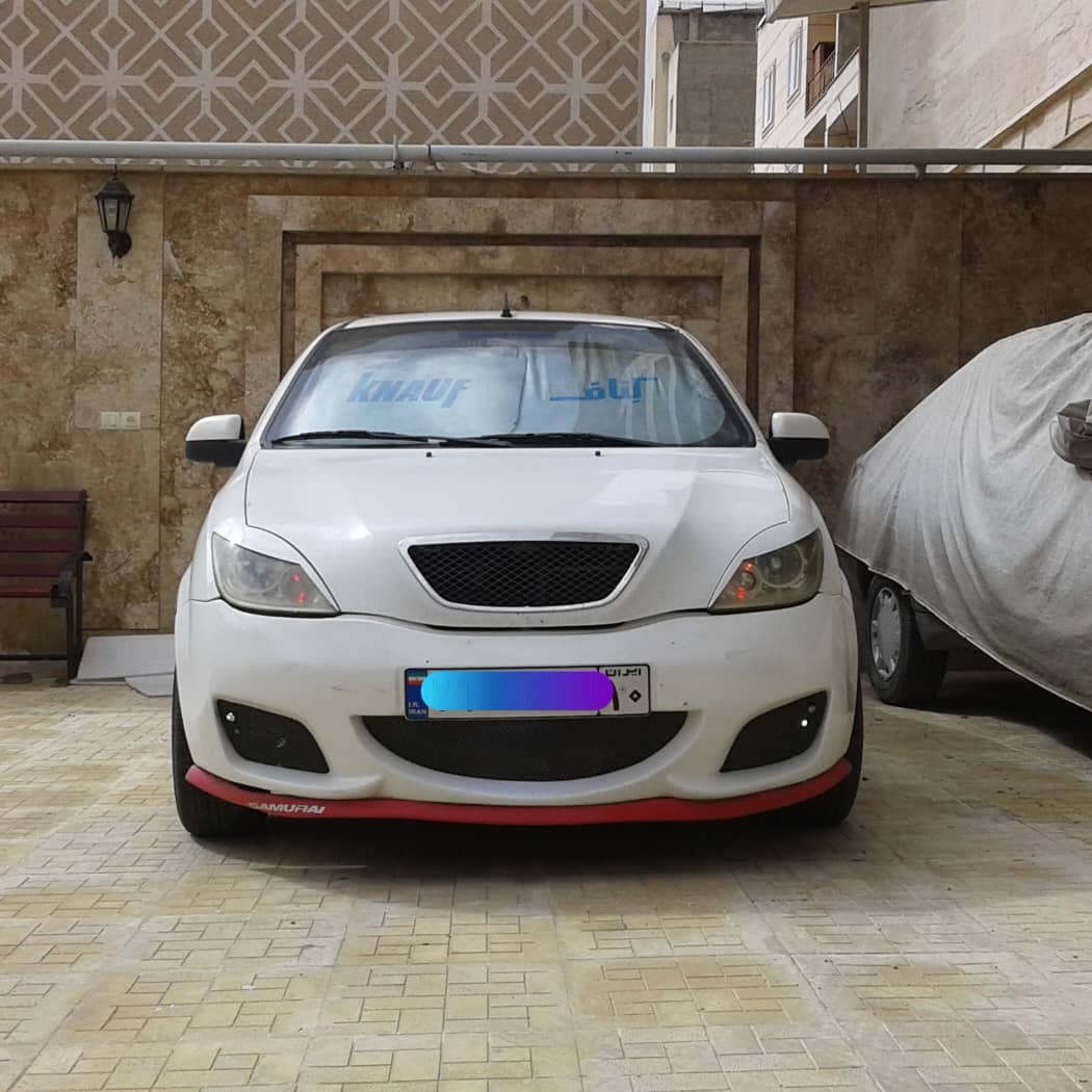  سپر  جلو تیبا اسپرت جنس فایبرگلاس درجه یک رنگ شده ارسال با تیپاکس و بصورت پس کرایه