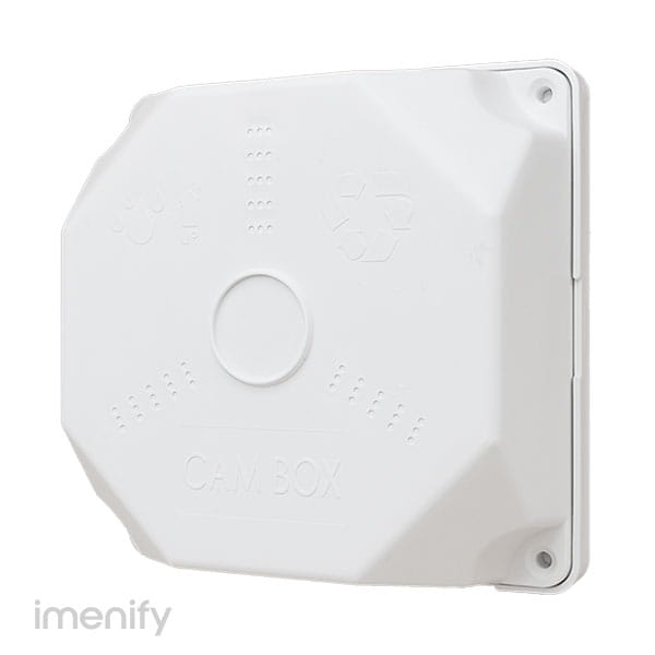 پایه و جعبه تقسیم دوربین مداربسته کم باکس cambox 15*15 سفید