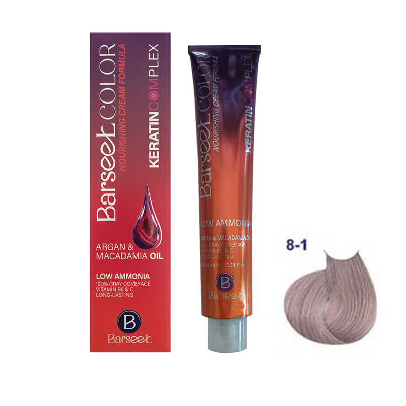 رنگ مو بارسل بلوند دودی روشن 8.1