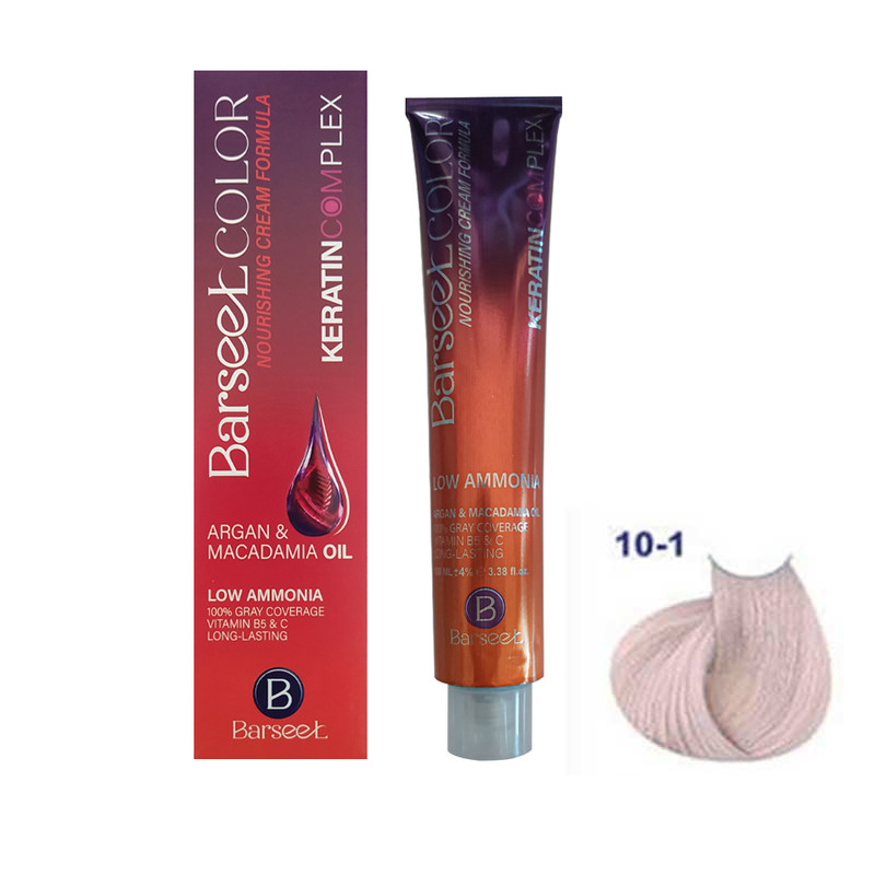 رنگ مو بارسل بلوند نقره ای پلاتینه 10.1