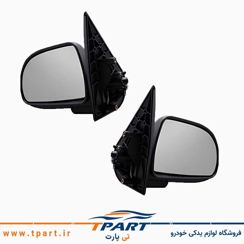 جفت آینه بغل تیبا تنظیم برقی