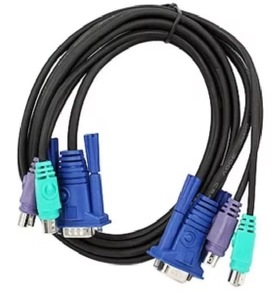کابل KVM PS2 متراژ 1.5 پک پلاستیکی