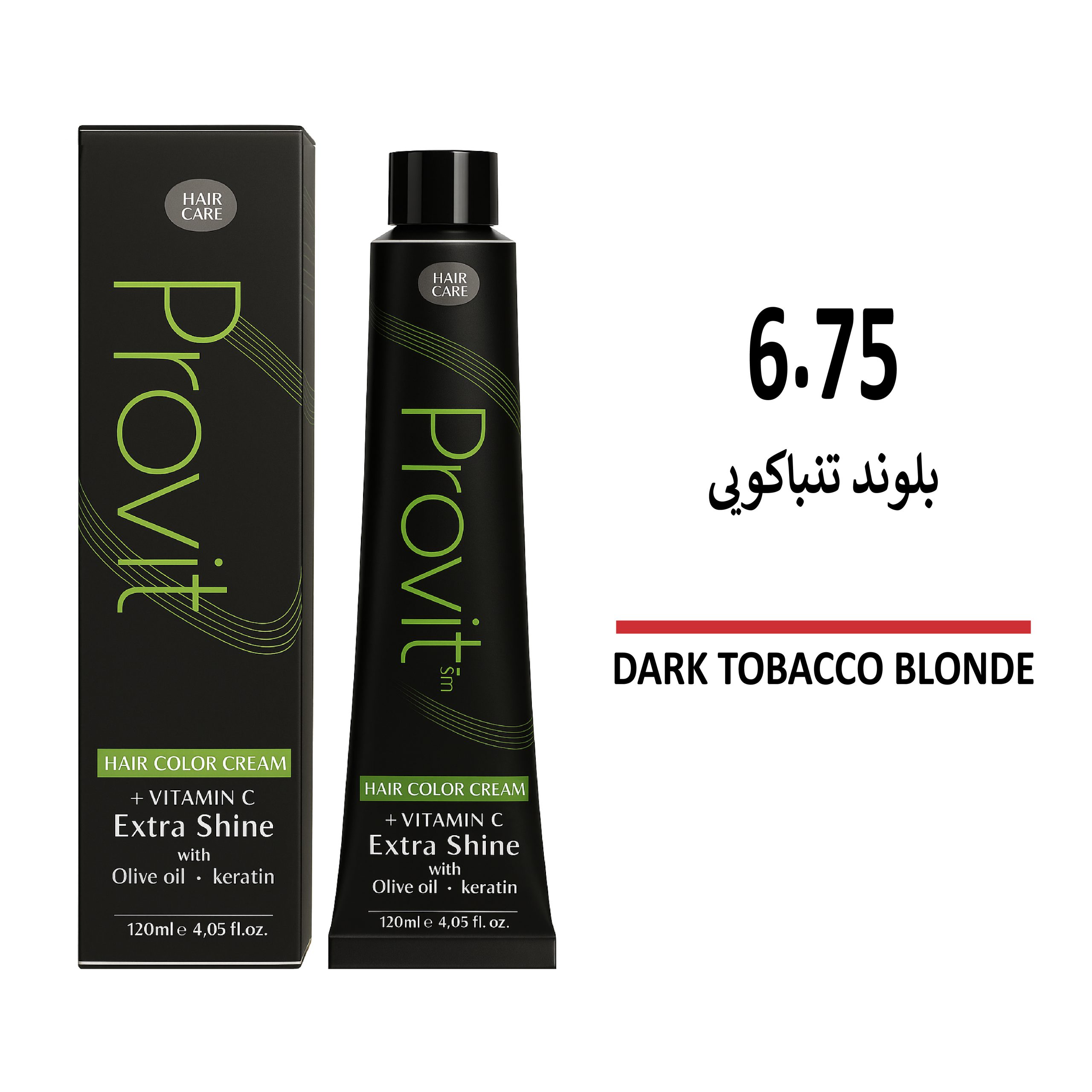 رنگ مو پرویت بلوند تنباکویی 6/75