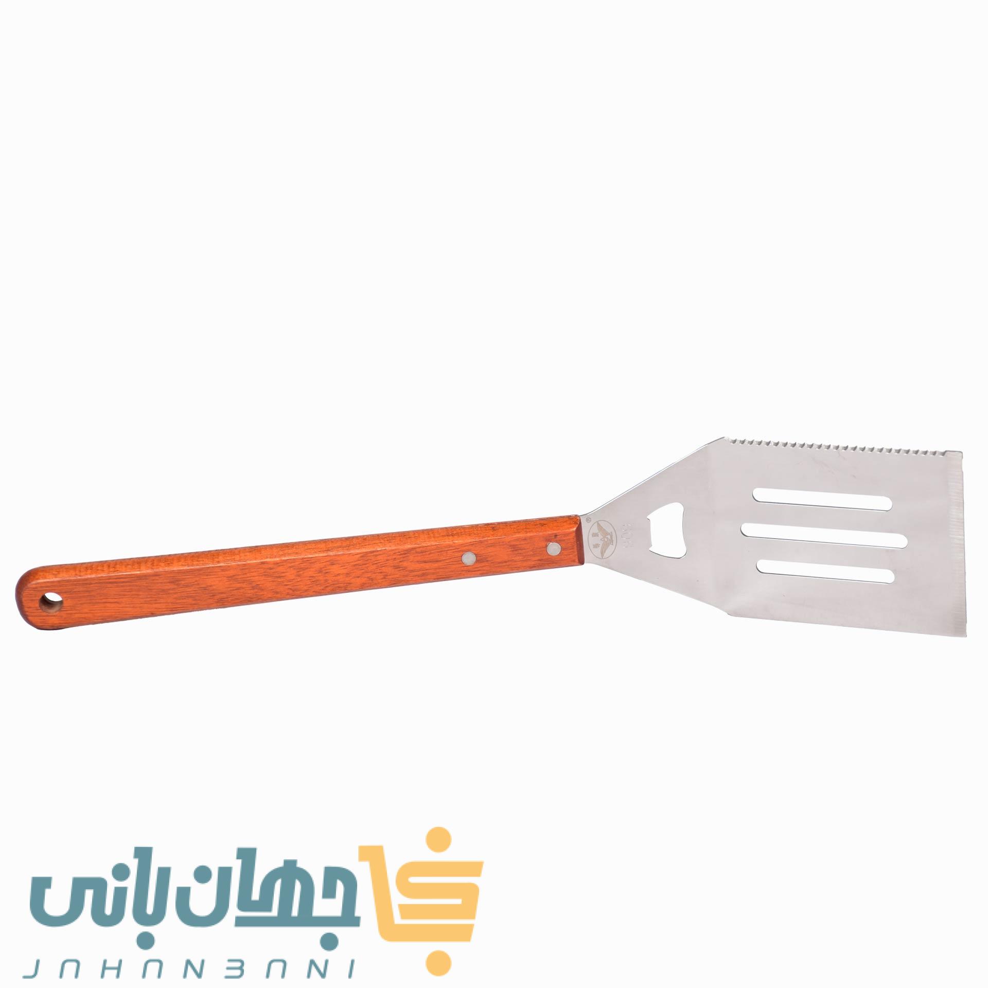 کاردک دسته بلند شیاردار لبه کاتری 909 بست (پس کرایه تیپاکس)