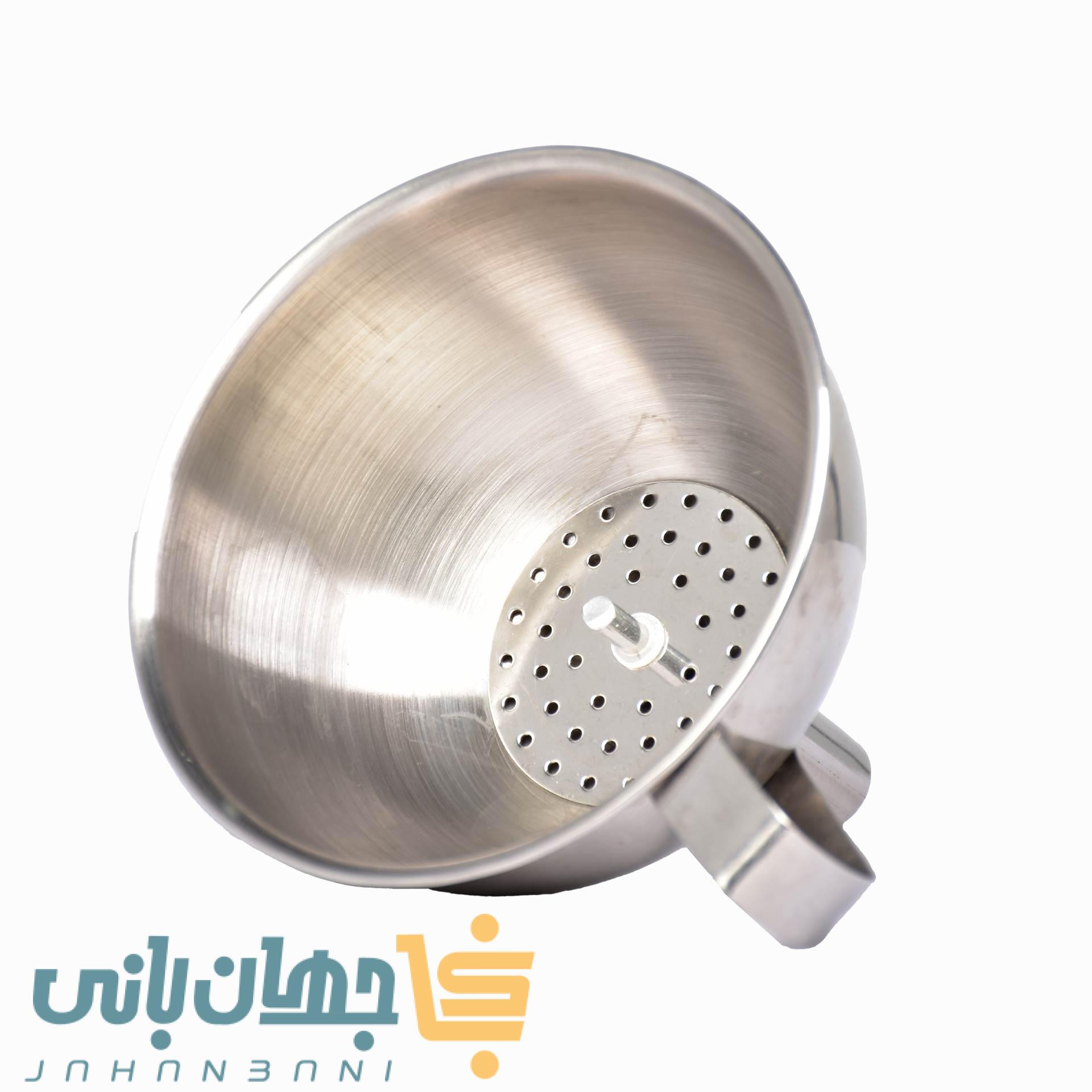 قیف استیل صافی دار شماره 11 (پس کرایه تیپاکس)