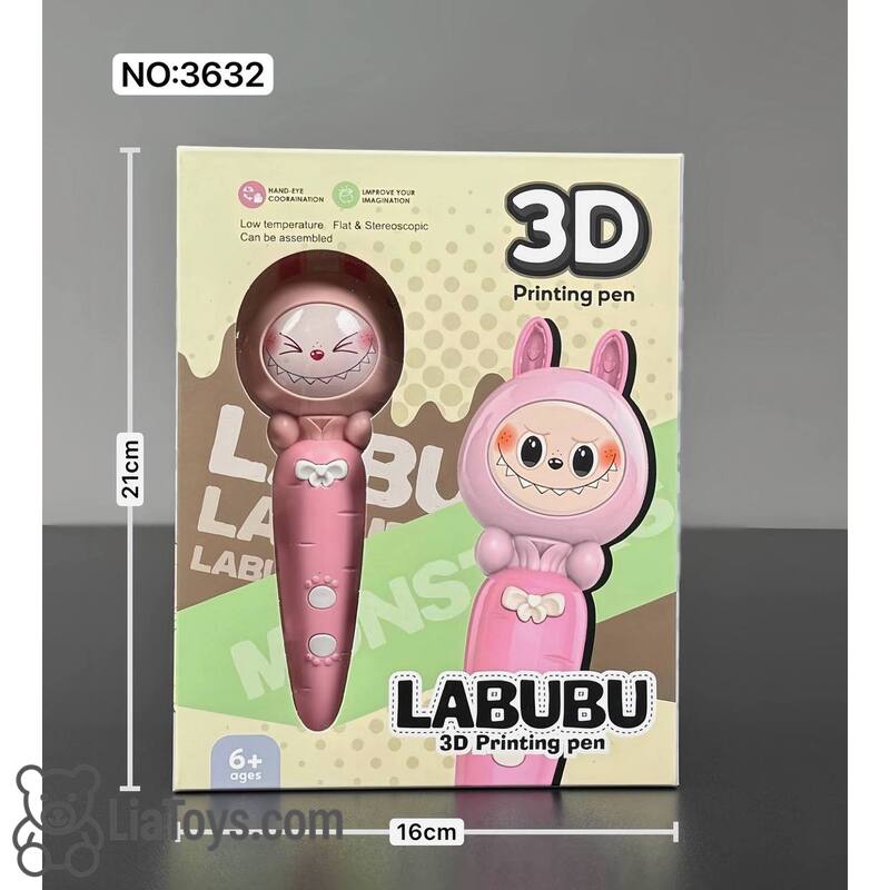 قلم سه بعدی طرح لبوبو