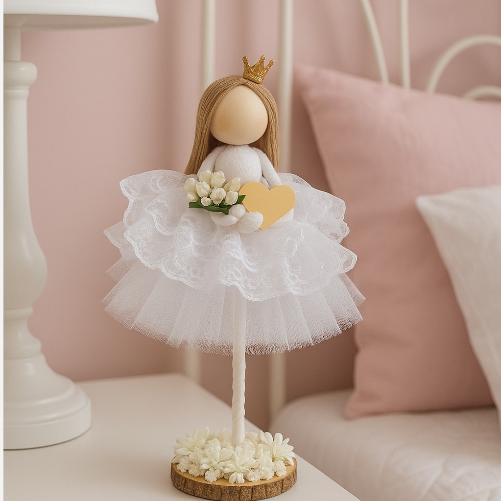 استند عروسک مکرومه