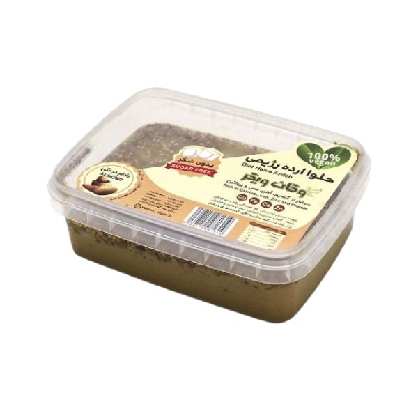 حلوا ارده رژیمی بادام درختی 300 گرمی وگان ویگر