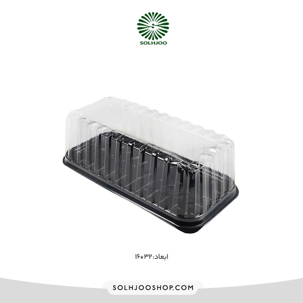 ظرف حمل کیک مخصوص رولت کف مشکی