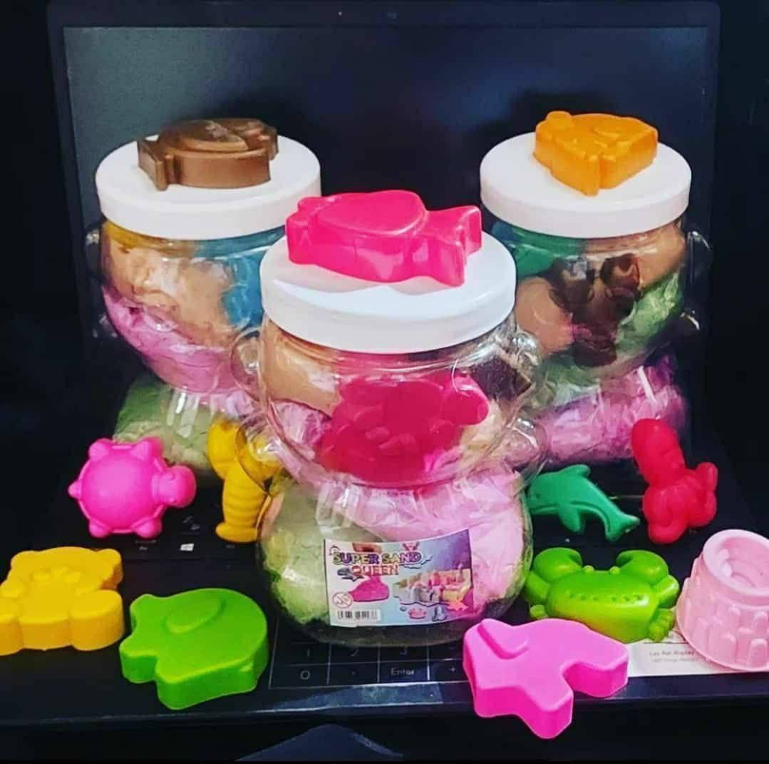 شن جادویی خرسی ( 750 گرمی ) (پست پیشتاز پس کرایه)