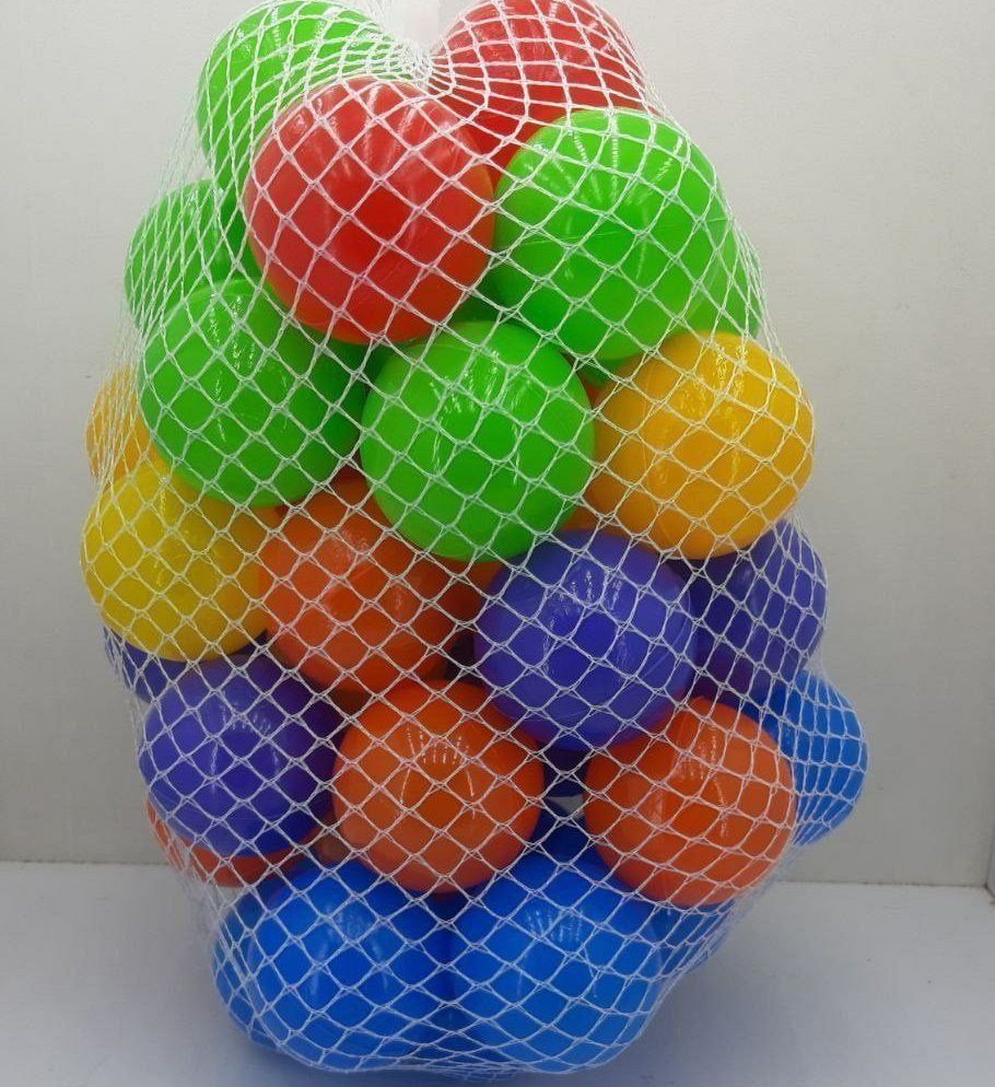 توپ استخری رنگی کوچک  ( 50 عددی) (پست پیشتاز پس کرایه)