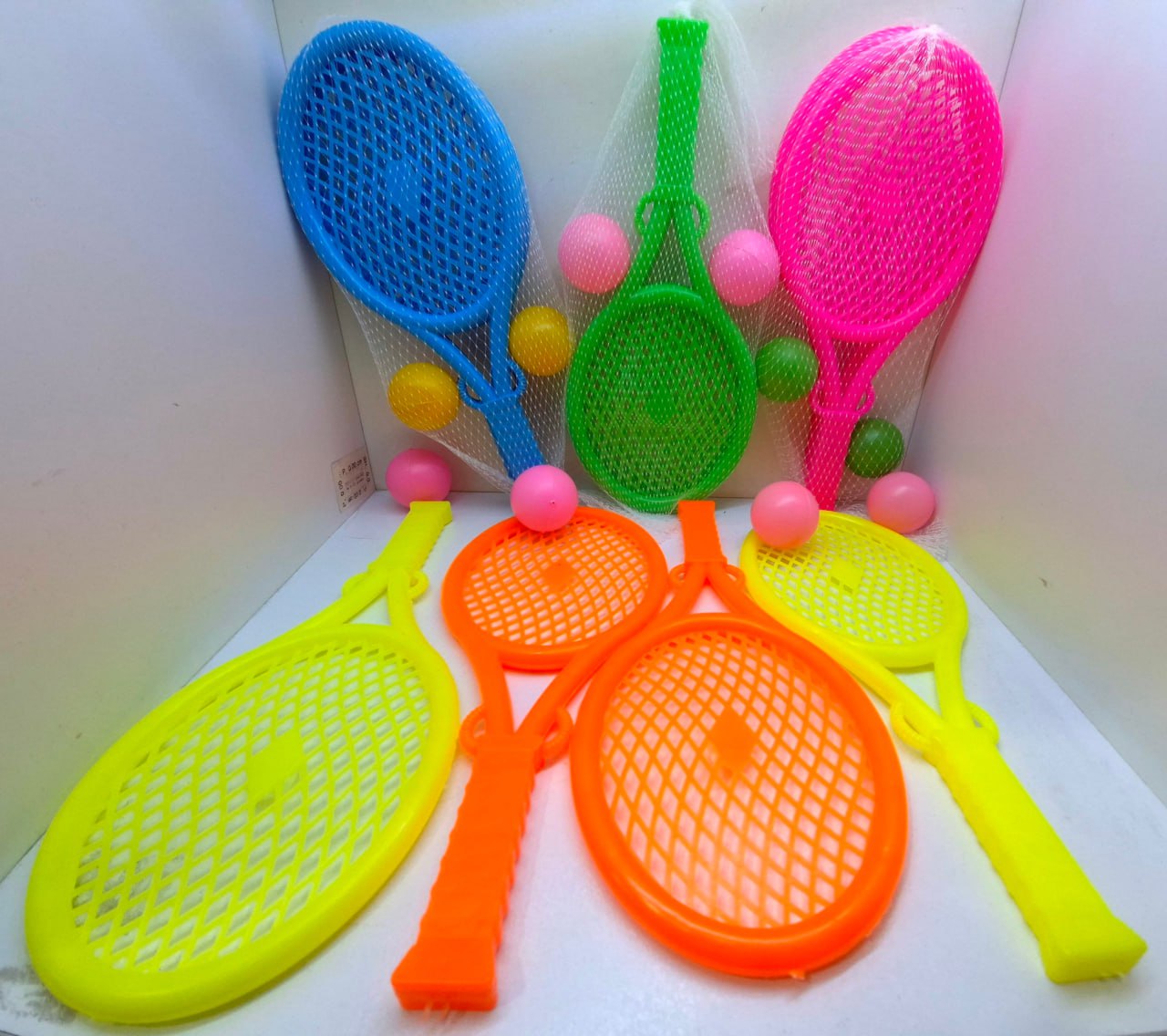 راکت توری تنیس دوتوپ عکسدار کارن (پست پیشتاز پس کرایه)