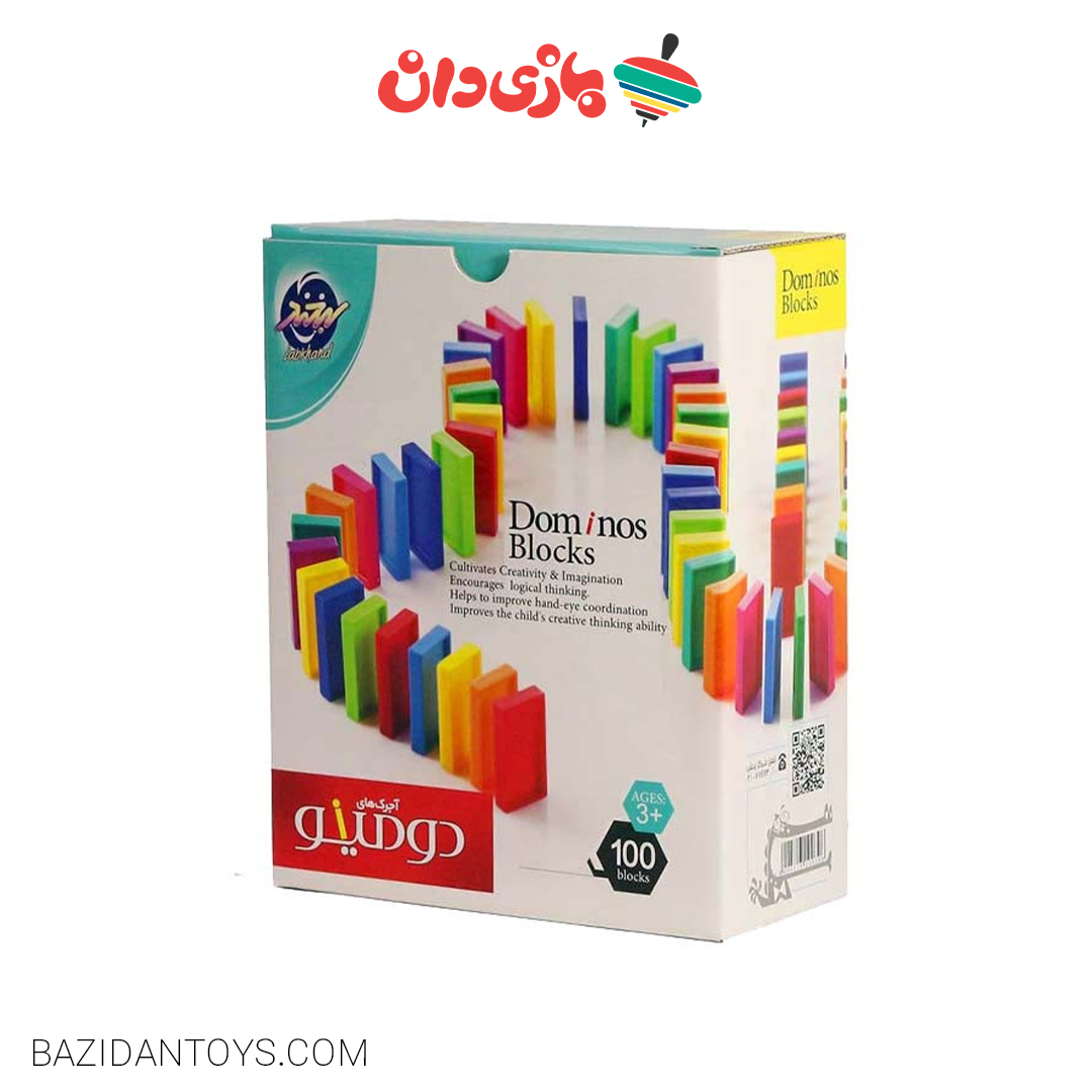 خرید بازی فکری دومینو 100 لبخند | قیمت، مشخصات و انواع رنگ‌ها