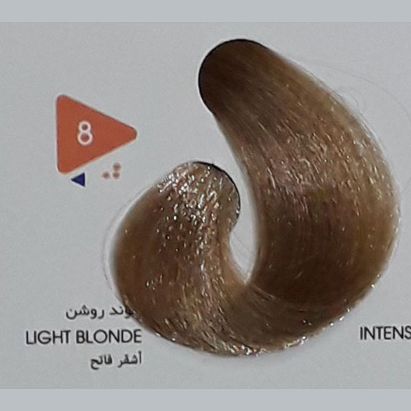 رنگ مو طبیعی بلوند روشن ویتامول شماره 8 | Vitamol Natural Light Blonde Herbal Hair Color No8