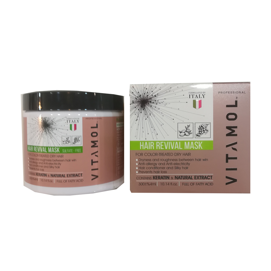 ماسک مو مخصوص موهای رنگ شده ویتامول Vitamol For Color Treated حجم 300 میلی لیتر