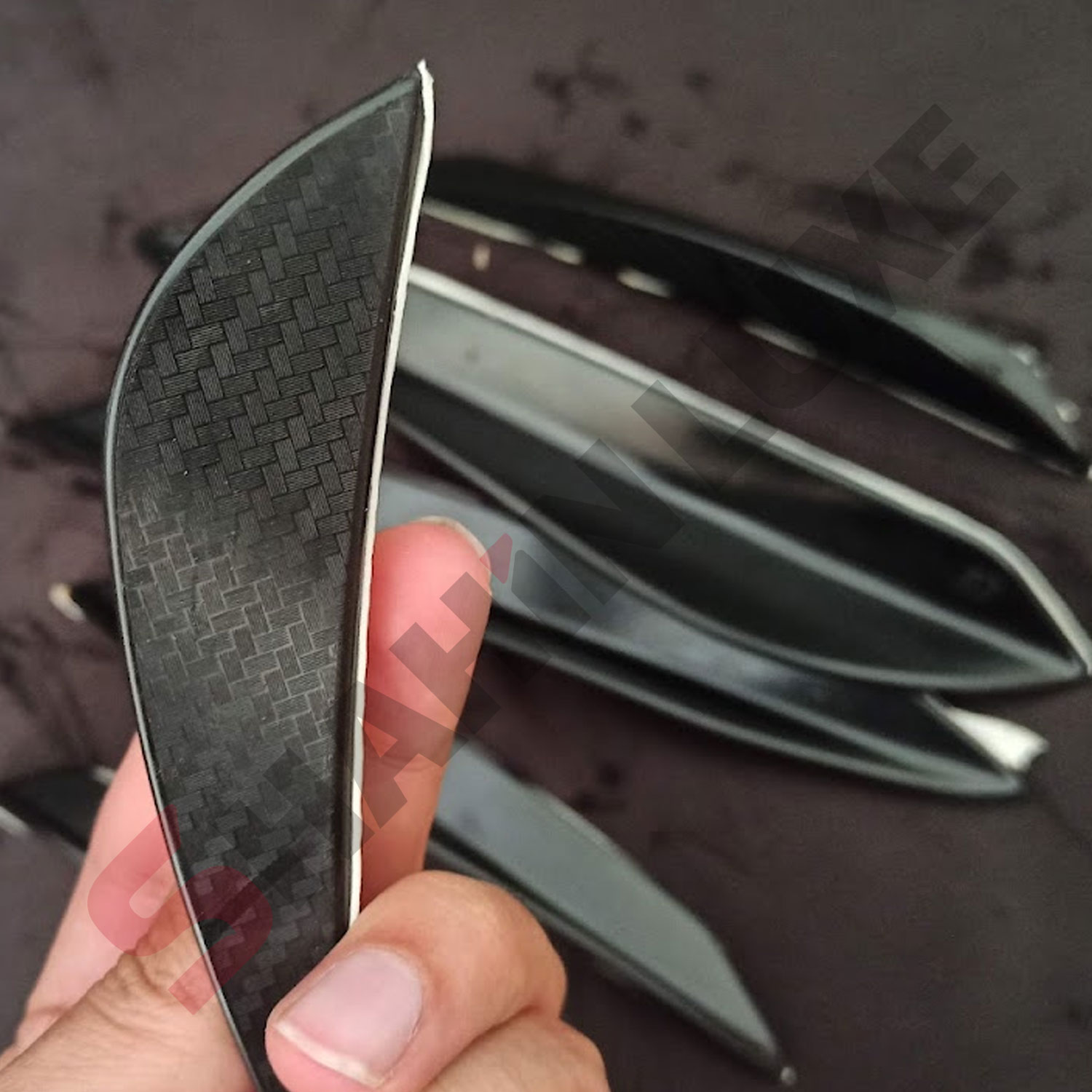 شارک ضربه گیر سپر خودرو بسته 6 عددی شاهین لوکس