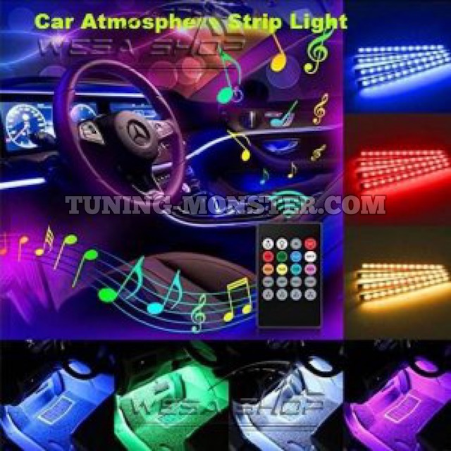 اتمسفر لایت RGB خودرو ( پس کرایه )