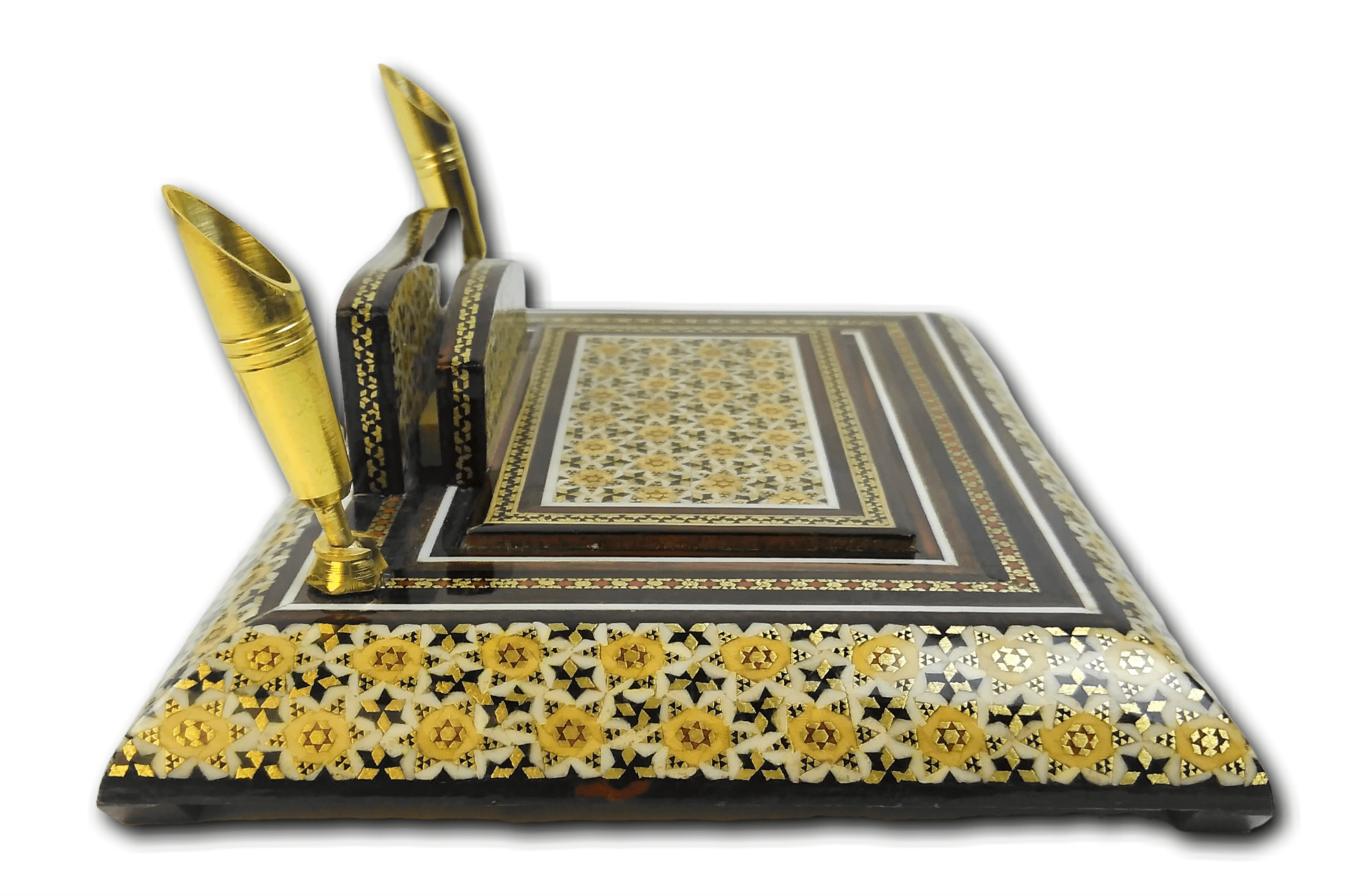 جا خودکاری دوتایی چوب و خاتم اصفهان(ابعاد 15در20س)