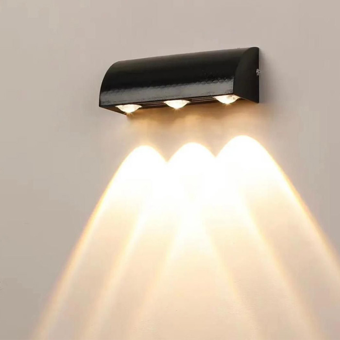 چراغ دکوراتیو یک طرفه 3 وات نور آفتابی (پس کرایه)