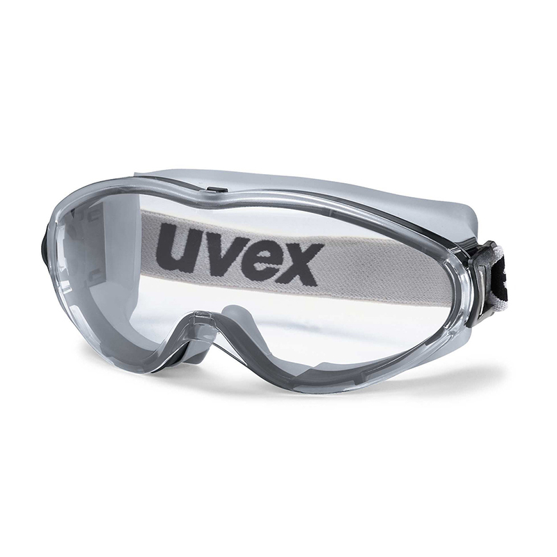 عینک ایمنی گاگل لنز شفاف uvex مدل ultrasonic