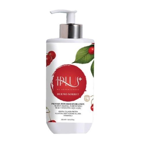 بادی آبرسان سوربت حاوی کراتین و کلاژن هیدرولیز آلبالو آی پلاس 350 گرمی