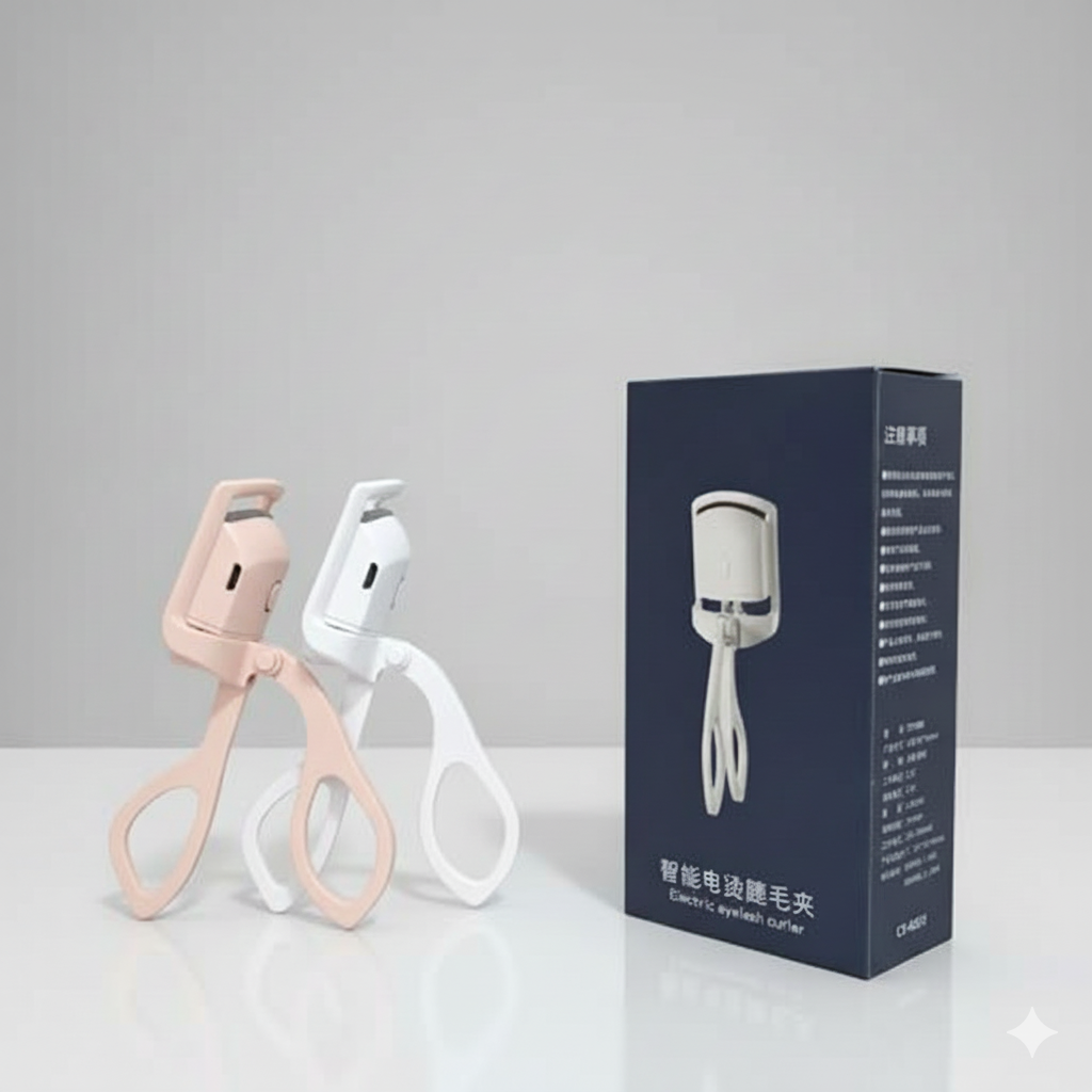 فرمژه حرارتی شارژی جایگزین فر مژه دستی با ماندگاری 24 ساعته