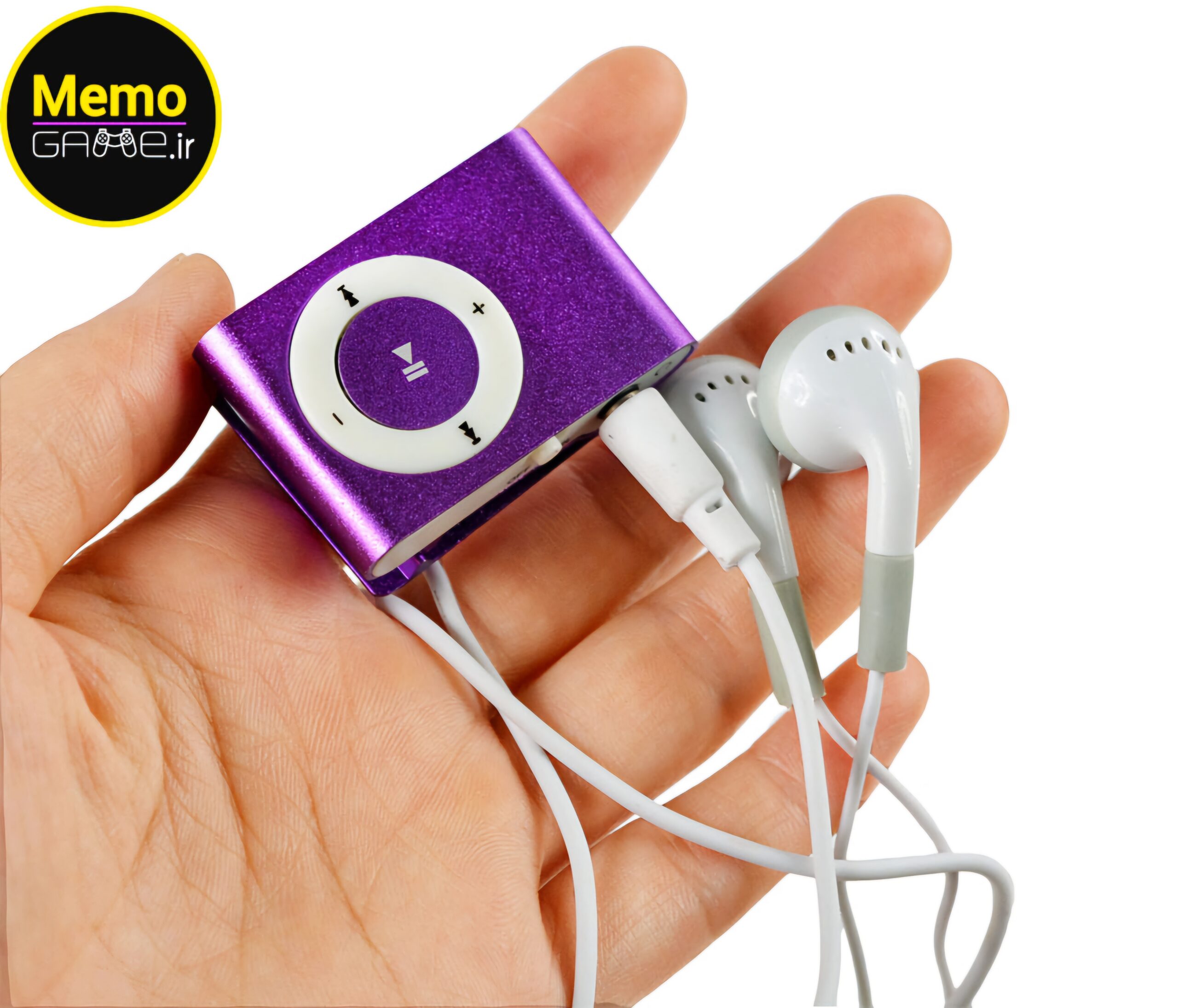 پخش کننده موسیقی mp3 بنفش