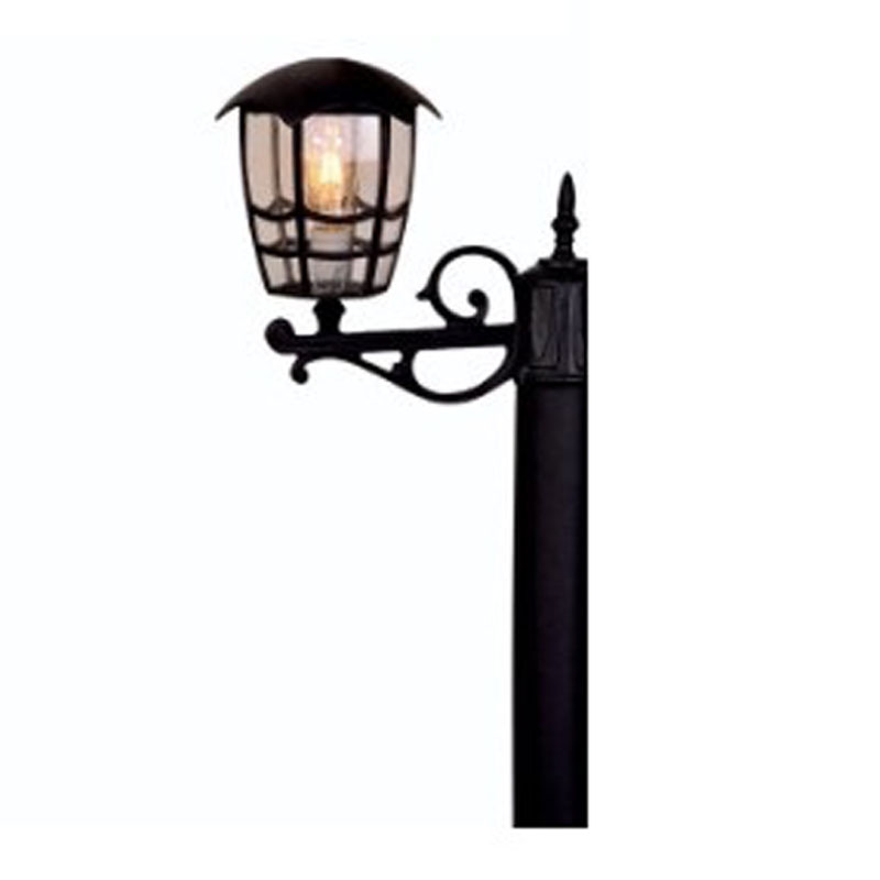 چراغ حیاطی (باغی) سرلوله تک شعله سر بالا مدل سپند