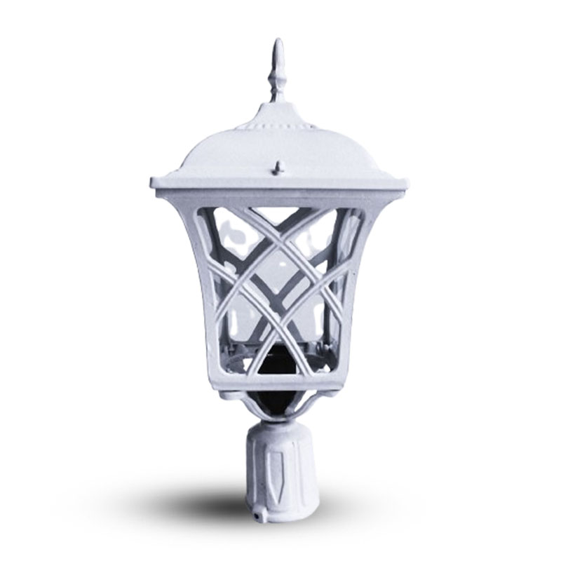 چراغ حیاطی (باغی) سرلوله مدل آرمان سفید